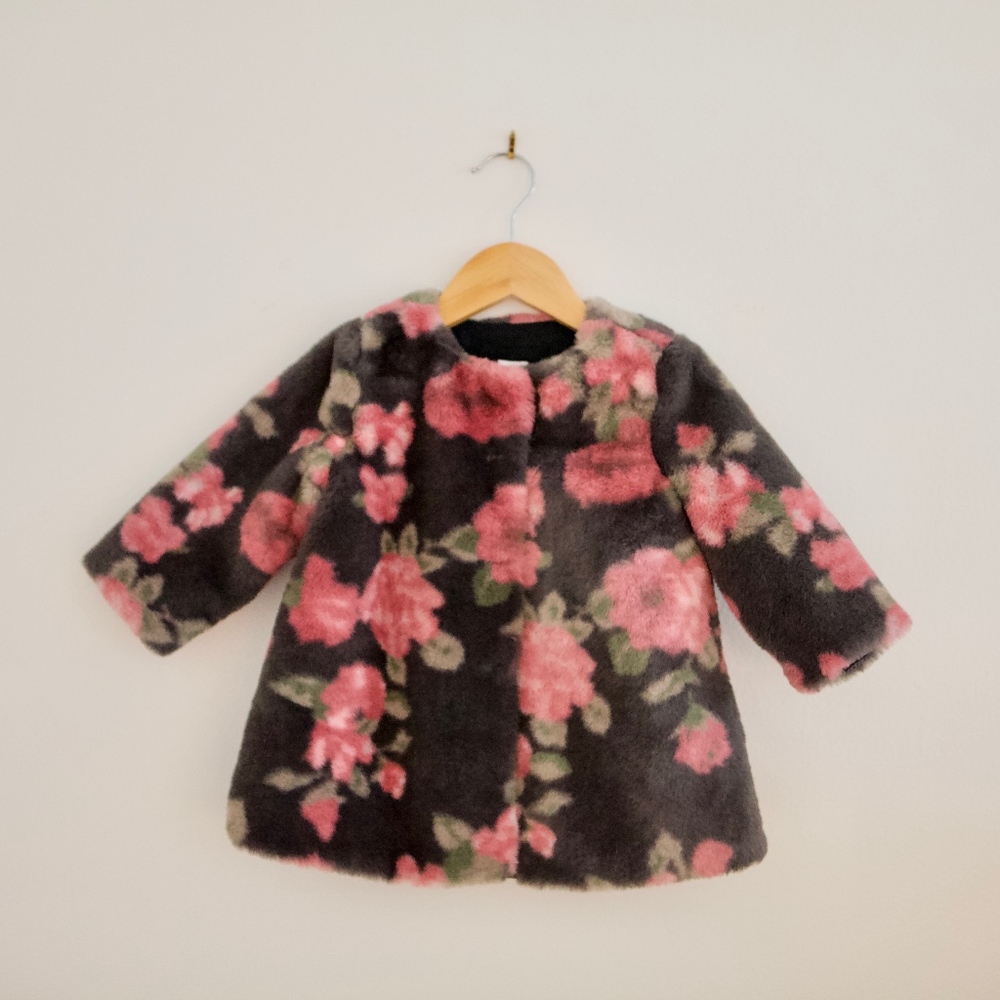Gap Faux Fur Coat